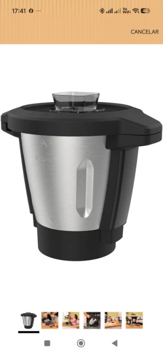 Jarra Cecotec para Robot de Cocina