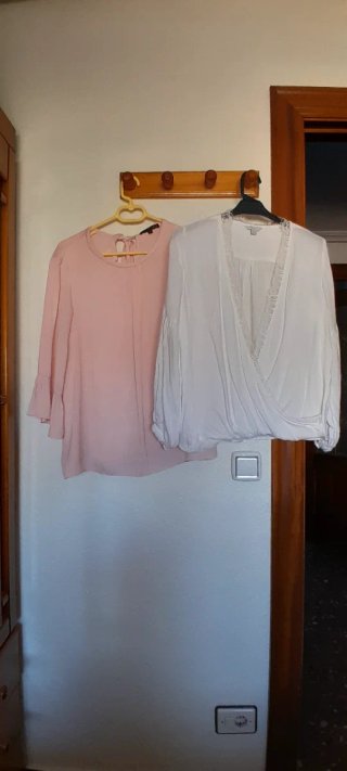 Lote de 2 blusas de manga larga