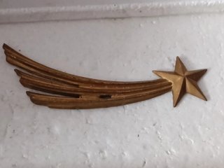 Stella Cometa vintage per Presepe