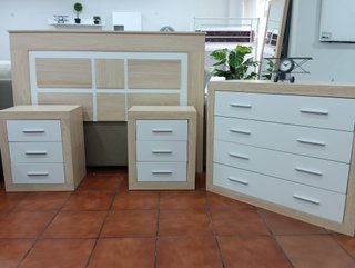 Llegaron!!! Cabecero, Cómoda y Mesillas