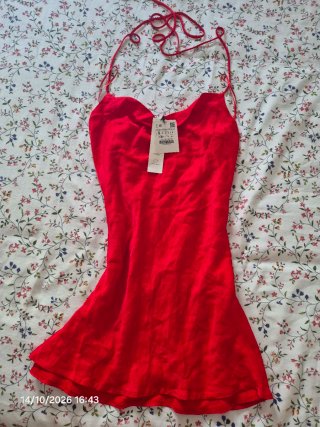 Vestido Zara Rojo