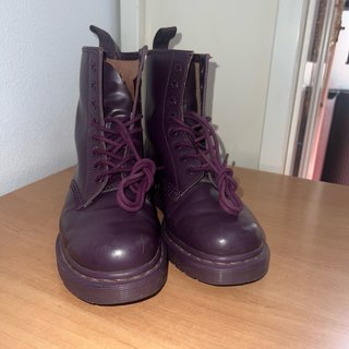 Botas Dr. Martens 1460 Mono Purple