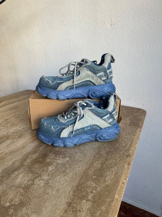 Zapatillas Buffalo plataforma denim