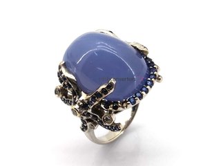 sortija oro 18k con piedra con diamante