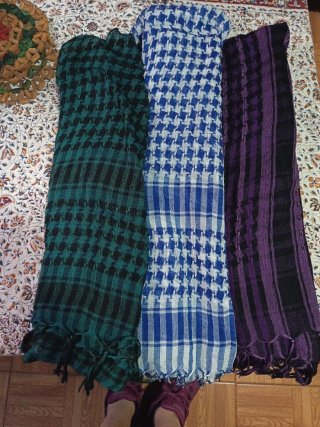 Set de 3 pañuelos palestinos