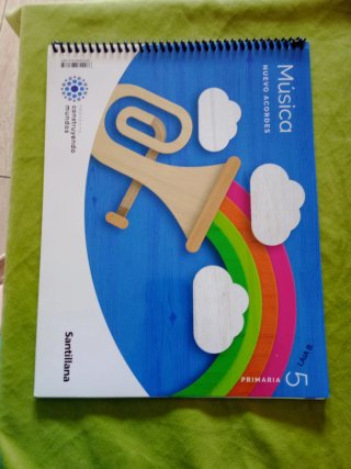 Libro Música 5º Primaria Santillana