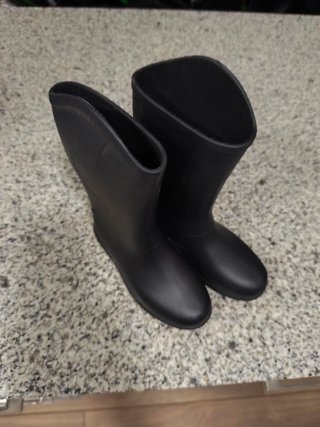 Botas de agua negras talla 28