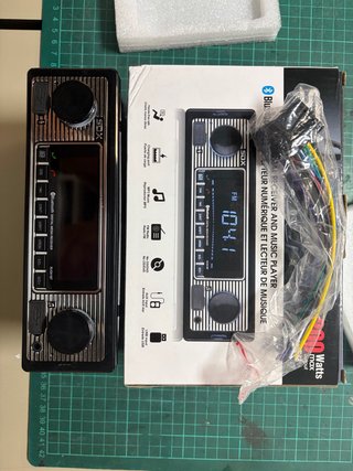 Radio Coche SDX Retro Bluetooth USB AUX