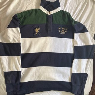 [Exclusivo] Jersey polo Rugby con rayas...