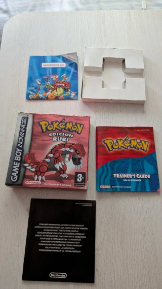 Pokémon Edición Rubí GBA Español