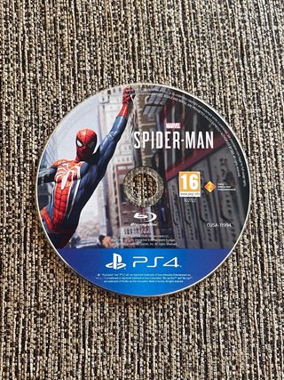 Marvel's Spider-Man PS4 Blu-ray