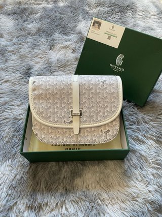 Riñonera Goyard Blanca