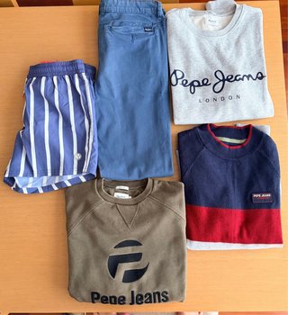 Lote Ropa Pepe Jeans Talla 16 años Adolescente