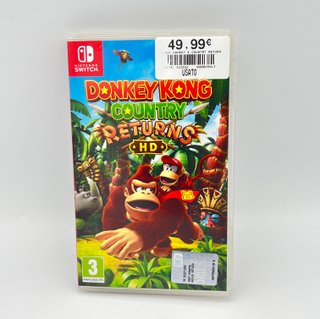 Donkey Kong Country Returns HD Switch ITA