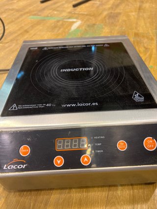 Placa de inducción Lacor