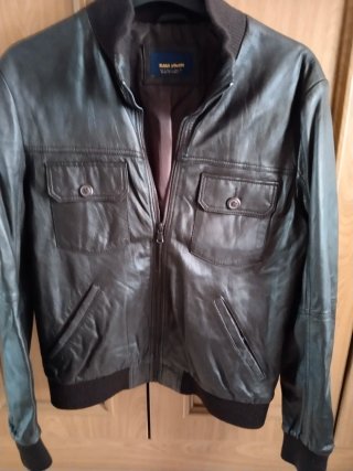 Chaqueta hombre cuero