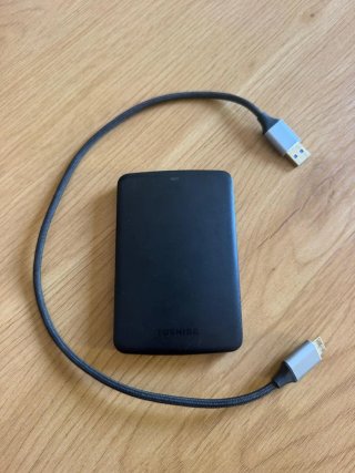 Disco Duro Externo Toshiba 1TB USB 3.0