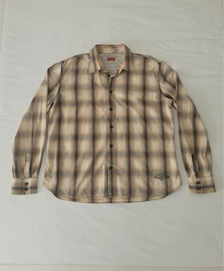 Camisa Levi's Hombre XL Cuadros Retro