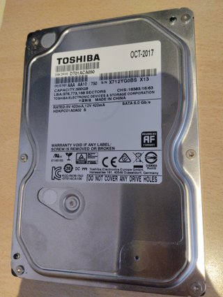 Disco Duro Toshiba 500GB