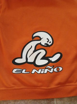 Sudadera El Niño Naranja