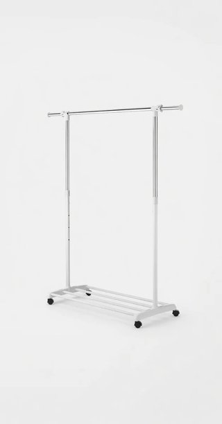 Perchero Ajustable Whitmor con Ruedas Metal