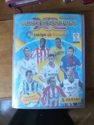 Álbum Adrenalyn XL 2017-2018 Panini