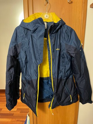 Giubbotto Decathlon Blu e Giallo Taglia XS