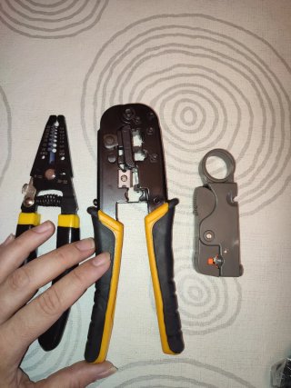 Pack Herramientas Redes RJ45 Nuevo Sin Usar