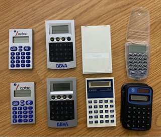 Lote de Calculadoras Varias