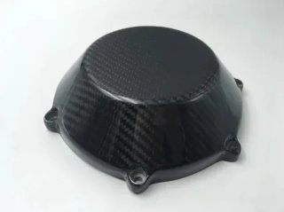 Ducati tapa de embrague seco carbono