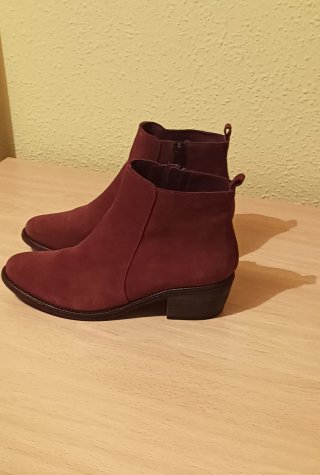 Botines Funchal Lady Mujer Talla 38 Serraje marrón