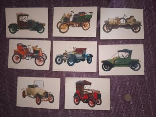 Lotto 8 Cartoline Auto d'Epoca