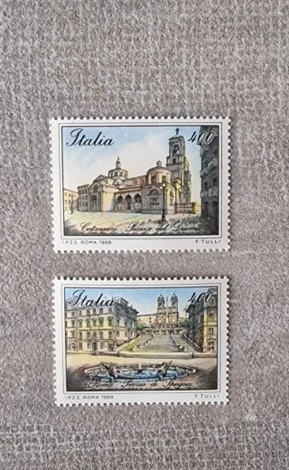 Serie francobolli Italia 400 Lire