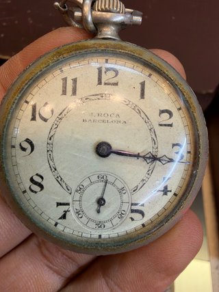 Reloj de bolsillo J. Roca Barcelona