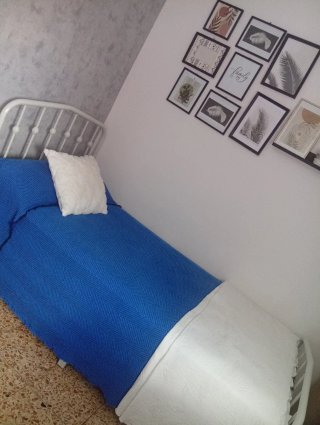 Cama Individual con Estructura Metálica