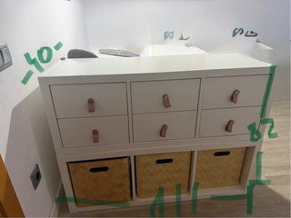 Estantería IKEA Kallax Blanca 42x112