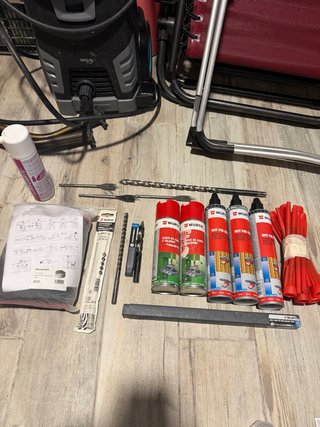 Lote de herramientas y consumibles Würth