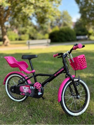 Bicicleta Niña B'TWIN 16 Rosa