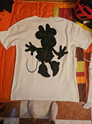 Camiseta Disney Minnie Mouse Blanca
