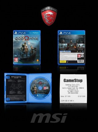God of War PS4 - Completo con Scontrino