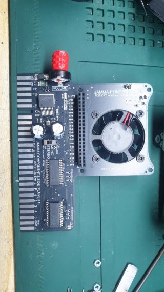 Interfaz recreativa Jamma a Raspberry Pi CRT RGB