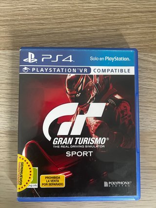 PS4 Gran Turismo Sport compatibile con VR