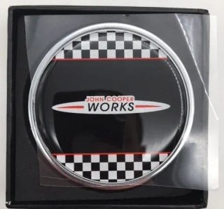 Emblema parrilla Mini JCW redondo