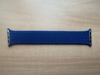 Apple Watch 44mm Atlantic Blue Braided Solo Loop 7