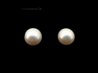 pendientes oro 18k con piedra con perla