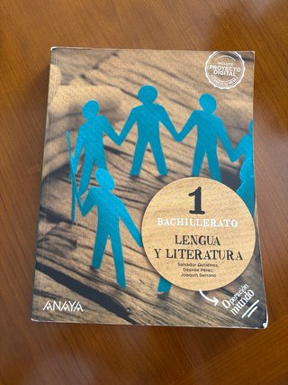 Lengua y literatura, 1 Bachillerato, Operación ...