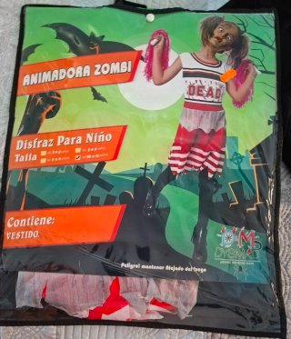 Disfraz Animadora Zombi