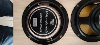 Altavoz Wharfedale 1776 Cambridge England y 1775
