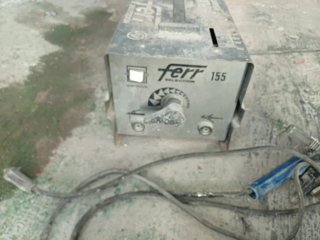 Máquina de soldar Ferr 155 y careta