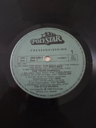 Vinilo Fresssquisssimo (1989)